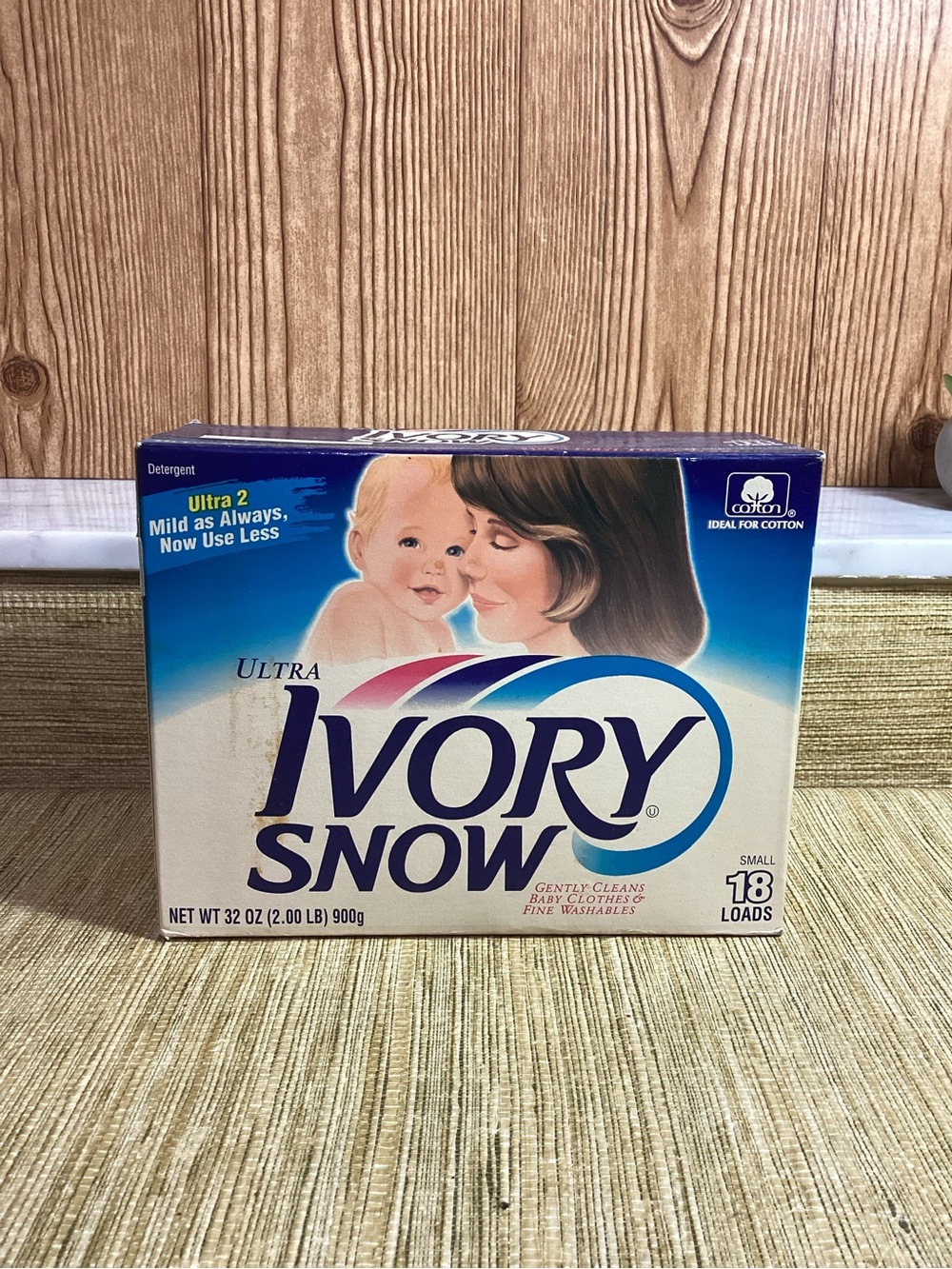 Vtg 1996 New Sealed Ivory Snow Ultra Baby Detergent 32 oz 18 loads